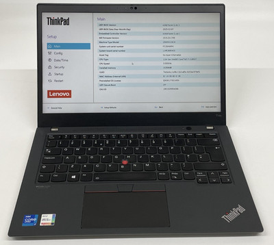 Lenovo ThinkPad T14s Gen 2i 14'' i7 11. Gen 16GB RAM 256GB SSD Grade C GBR
