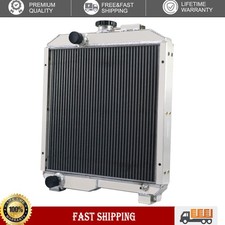 2Rows Aluminum Tractor Radiator Fit Ford New Holland Model 1715 SBA310100630 US