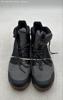Timberland Pro Mens Gray Black Composite Safety Toe Work Boots Size 13W