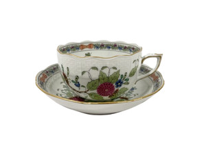 Herend Indian Basket Multicolor 704 Tea Cup