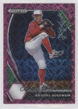 2021 Panini Prizm Draft Picks Pink Velocity Prizm Brooks Gosswein #PDP124 1a7j