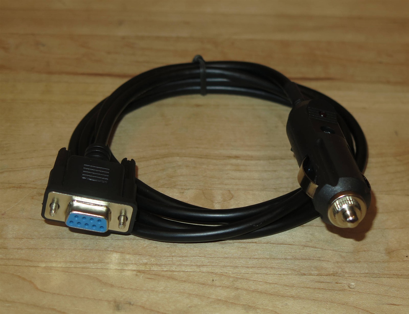 Stalker Dual DSR Patrol 2X Custom-Built 5-foot Power Cable - DB9 to Lighter Plug