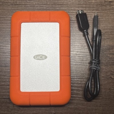 LaCie Rugged LRD0TU1 2TB External 2.5'' Hard Drive USB-C Thunderbolt