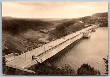 Rappbode Dam Germany Scenic View 1967 Landscape Real Photo Postcard