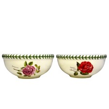 Portmeirion Vintage Botanic Roses England 5,5" ciotole impilabili set di 2