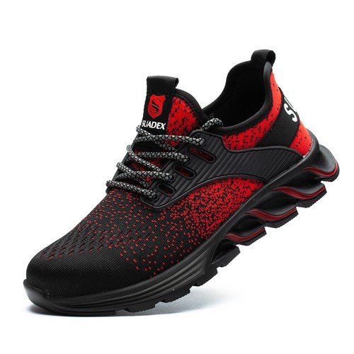 Zapatos de Trabajo SUADEX Hombre y Mujer Ligeros Transpirables Gorra de Acero Zapatos - Imagen 51 de 60