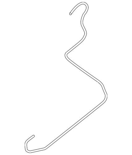 Conjunto de cable de liberación de tapa de combustible para Nissan Sentra 2013-2019 (N/P 78822-3SG0A)