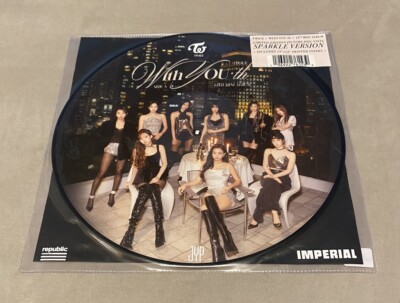 麦茶様TWICE With You SPARKLE VERSION TWICE - With YOU-th (Vinyl) (Limited Edition Picture Disc) SPARKLE