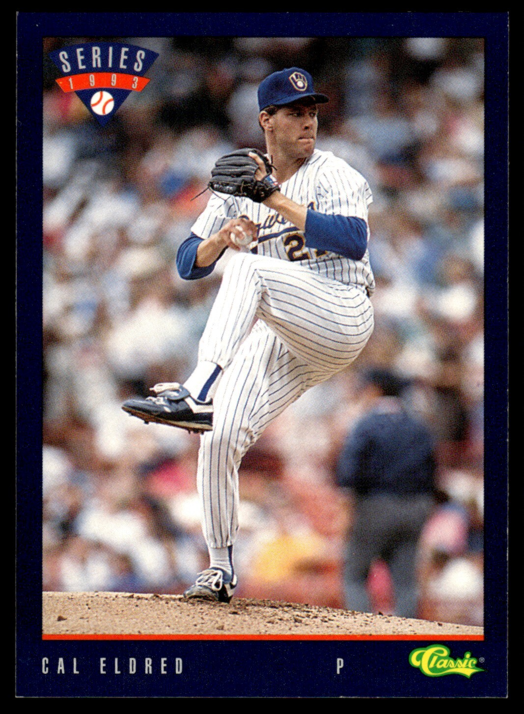 1993 Classic Game #T28 Cal Eldred Milwaukee Brewers