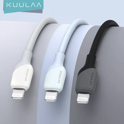 KUULAA 30W MFI Certified USB-C to Lightning Mobile Phone Fast Charging Cable