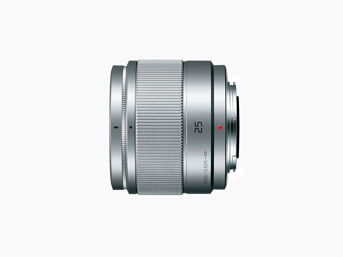 Panasonic LUMIX G 25mm F1.7 ASPH. シルバー NEAR MINT] PANASONIC LUMIX G 25mm/ F1.7 ASPH. silver from