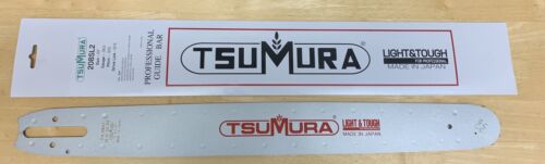 20" TsuMura Guide Bar .325-063-81DL fits Stihl MS291 WITH FREE TITANIUM CHAIN! - Picture 3 of 5