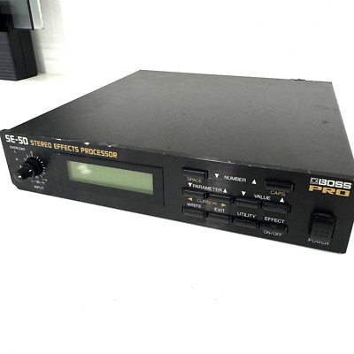 Boss SE-50 Pro Stereo Effect Processor - Lush Stereo Effects - New PSU