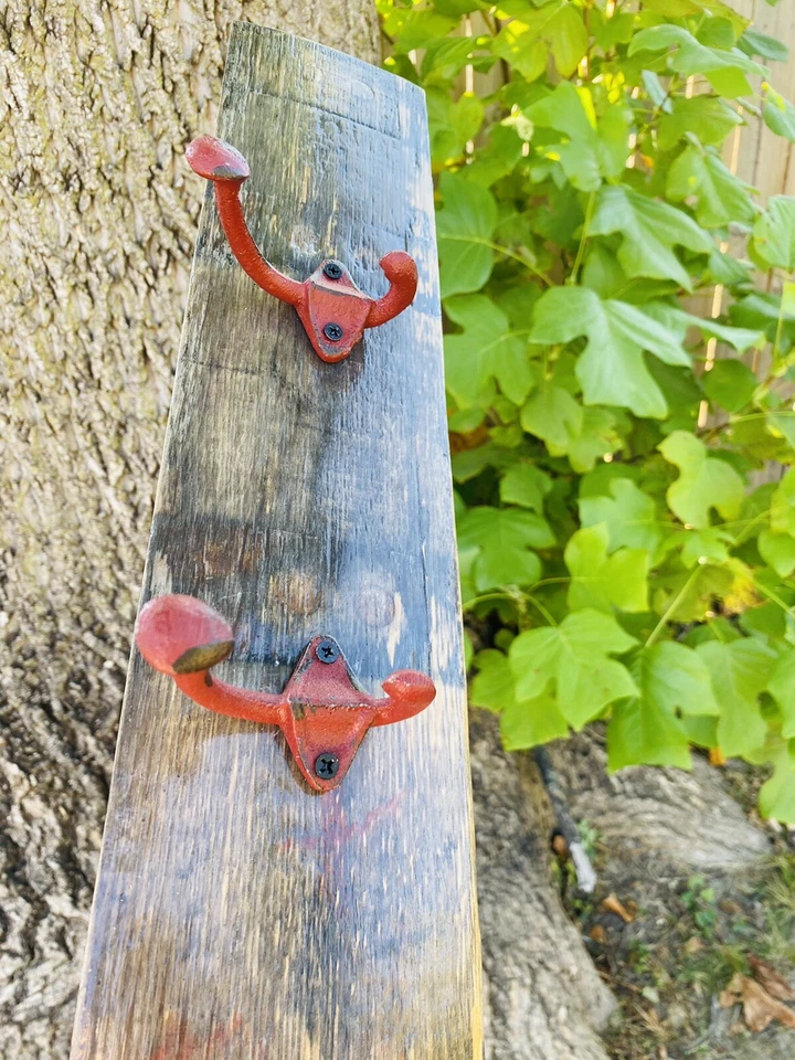 Perchero - Bastones de barril de whisky Foto 2 de 3