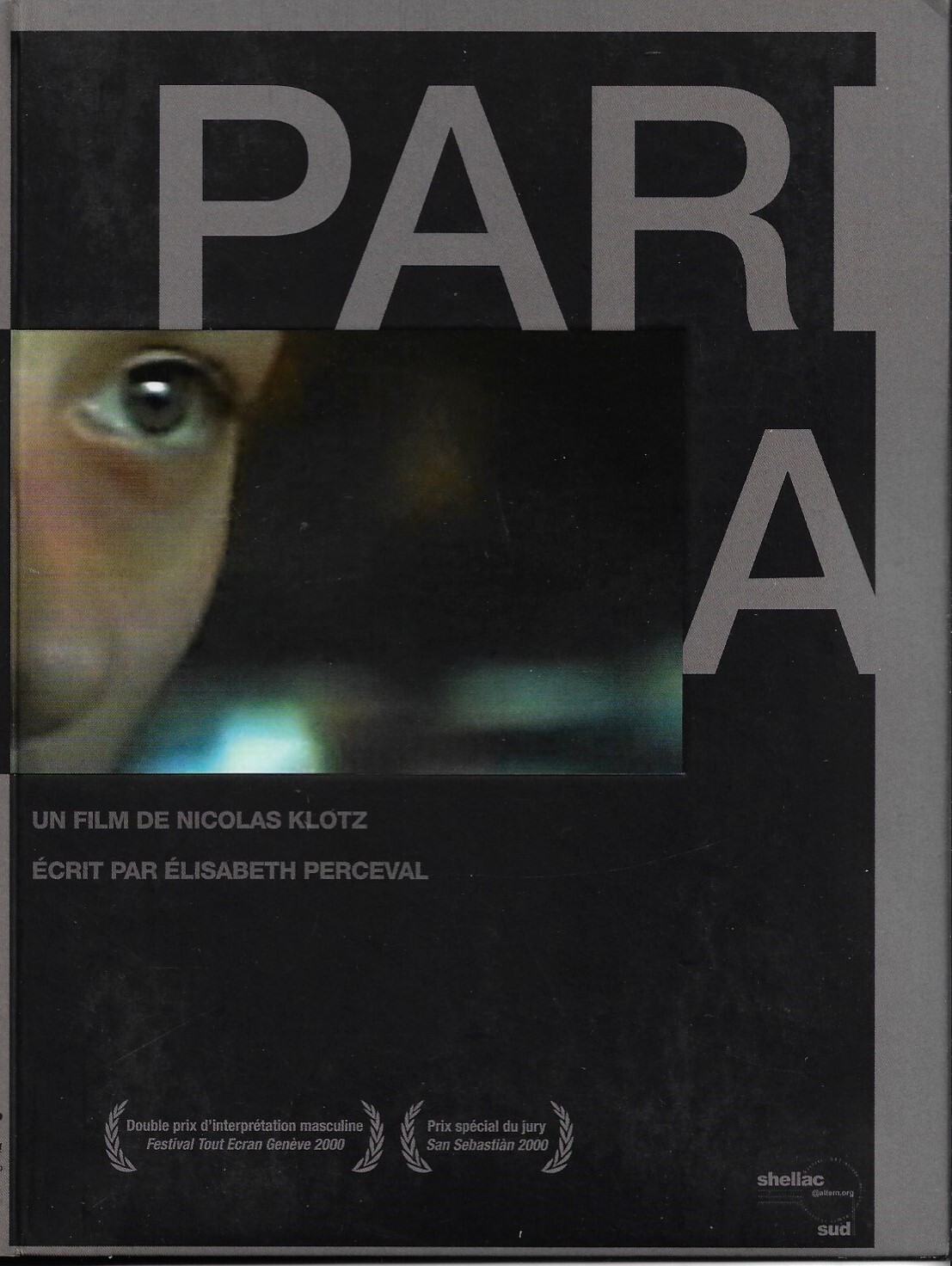 DVD Paria Nicolas Klotz 2 DVD Digipack Con Libretto