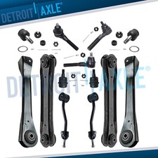 13pcfront Upper Lower Control Arm Sway Bar Tierod For 1997-2006 Jeep Wrangler Tj
