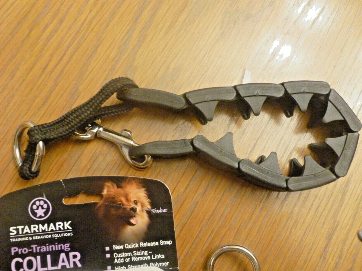 Starmark Pro Training Dog Collar, Quick Release Snap, Custom Sizing, Small  15 | eBay