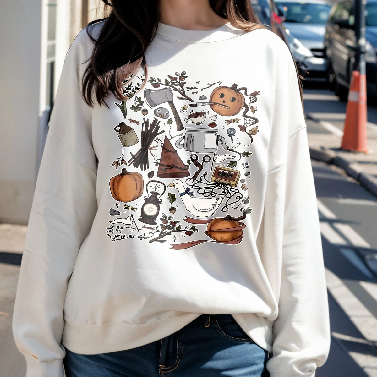 Vintage Pottsfield Harvest Festival Sweatshirt Over The Garden