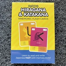 Dr. Moku's Hiragana & Katakana - Basic Japanese Flashcards - Sealed