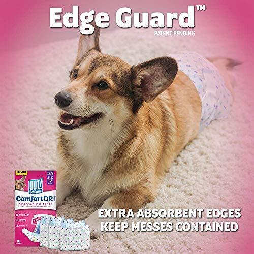 OUT! Disposable Female Dog Diapers | Absorbent Female  Assorted Sizes , Styles 