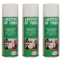 3 X Loctite Sf 7085 Universal Reinigungsschaum 400Ml Polster Cockpit