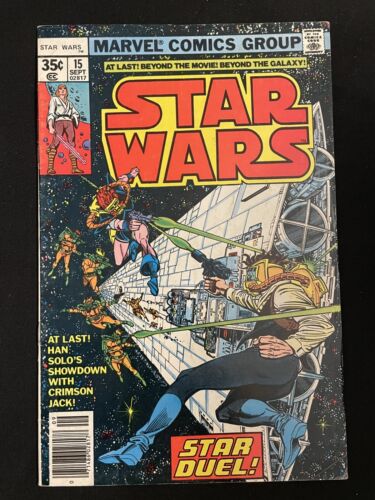 Star Wars #15 (1978) kiosque à journaux Marvel Comics ! - Photo 1 sur 5