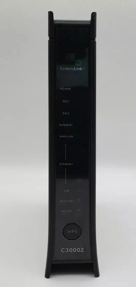 CenturyLink ZyXEL C3000Z DSL Modem Wireless Router w/ AC Adapter - Image 2 of 4