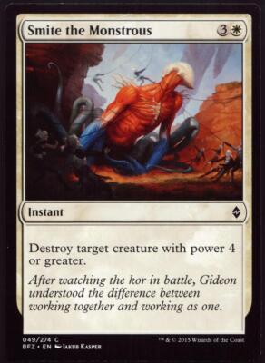 Smite the Monstrous - 49 Regular not foil MTG BFZ