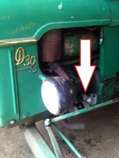 Anlasser Deutz D30 D3005  F2L712 F2L812 F2L612 Traktor Getriebeanlasser Starter