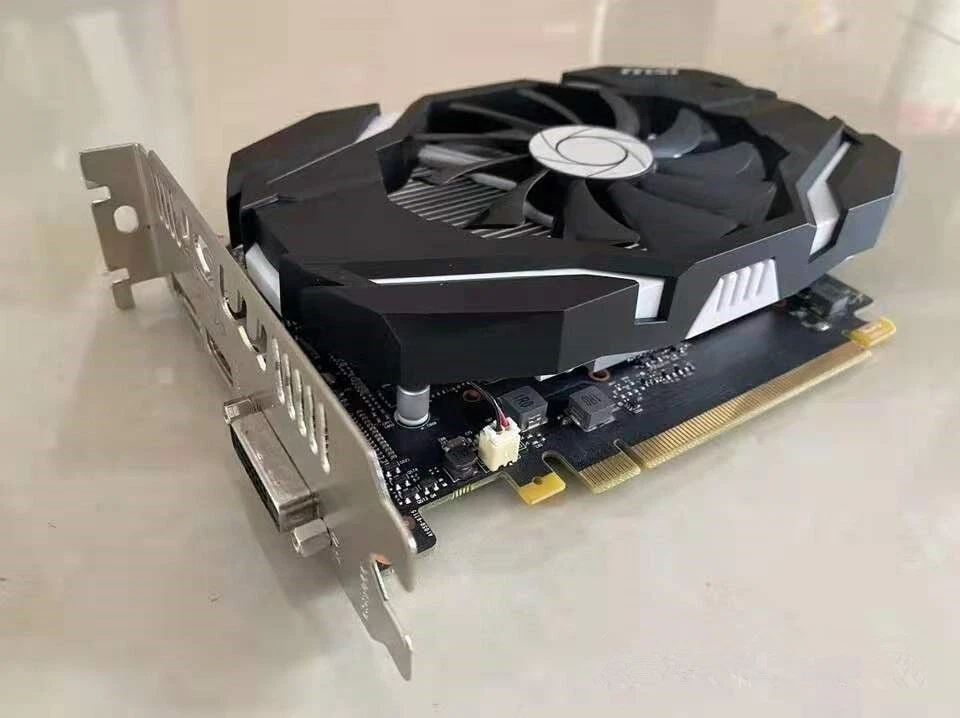 MSI NVIDIA GeForce GTX1050 GDDR5 2GB Graphics Card Video Card DVI DP HDMI - Image 3 of 4