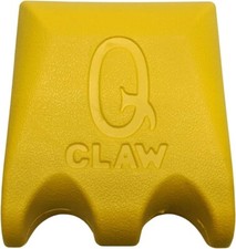 Q-Claw Portable Pool/Billiards Cue Stick Holder/Rack - 2 Place -YELLOW