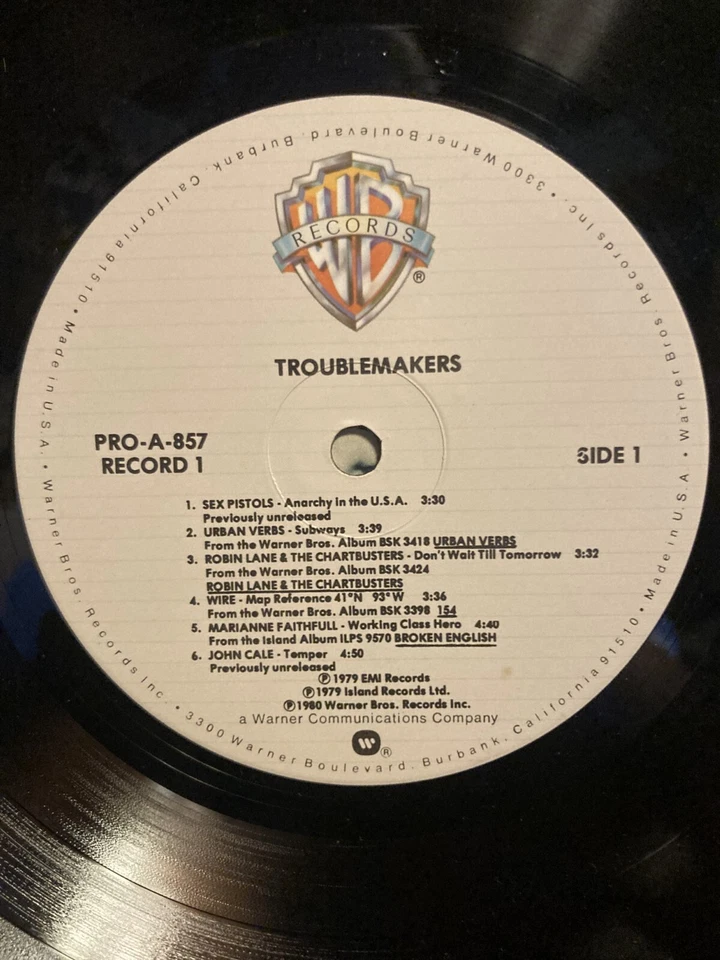 TroubleMakers-NEW 1980 Artists VG+ WB PRO A 857 2XLP Gatefold Record PET RESCUE - Image 4 of 4