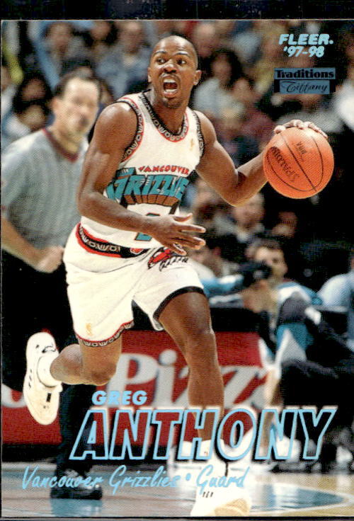 1997-98 Fleer #86 Greg Anthony Traditions Crystal