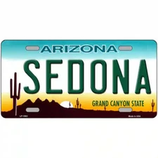 Sedona Arizona Metal Sign