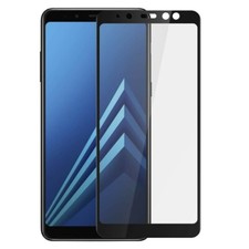 TEMPERED GLASS FULL COVERAGE CURVED SCREEN PROTECTOR For SAMSUNG GALAXY A8 2018