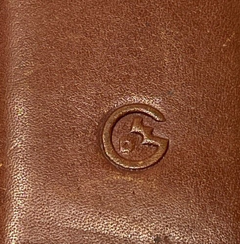 Genuine Leather Magnetic Money Clip Brown Pre Owned With Some Marks - Picture 6 of 6