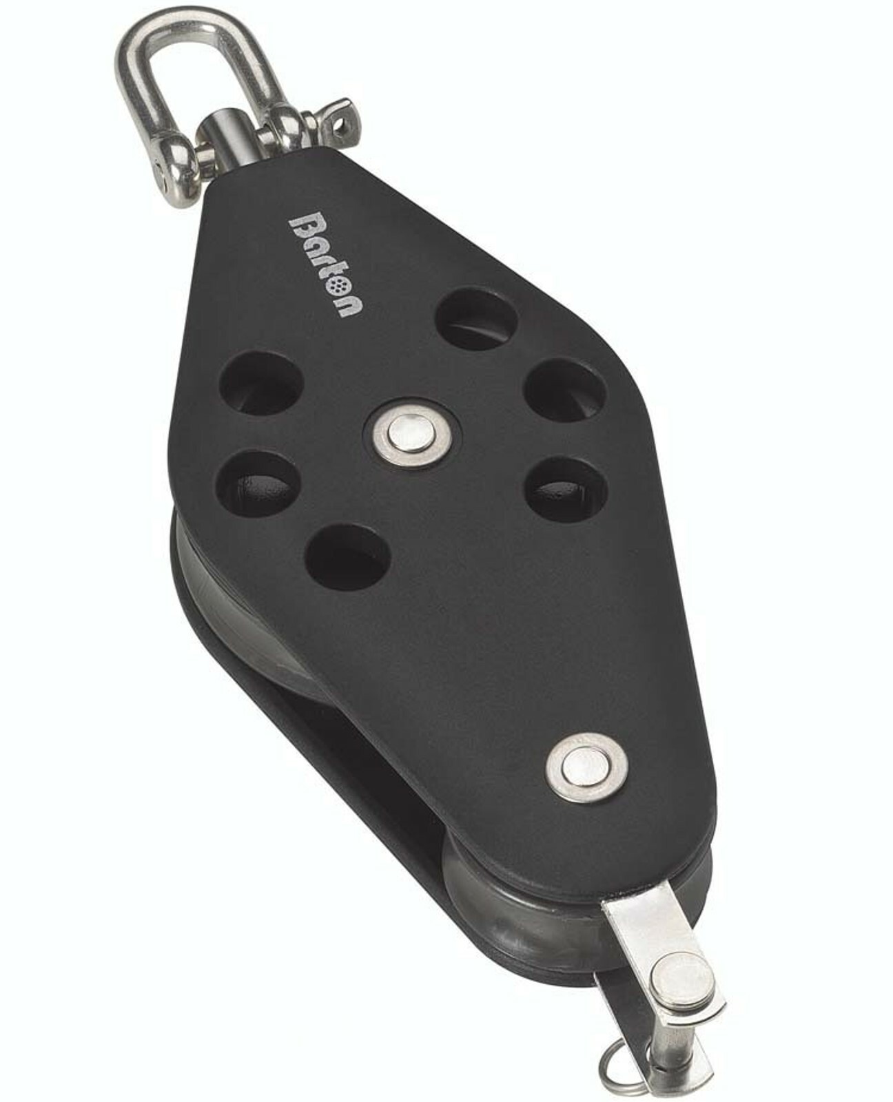 Barton Marine Size 2 Fiddle - Swivel Block+Becket - 30/45mm - Plain Brg - N02431