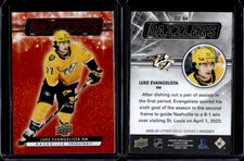 2023-24 Upper Deck Series 2 Orange Dazzlers #DZ-54 Luke Evangelista