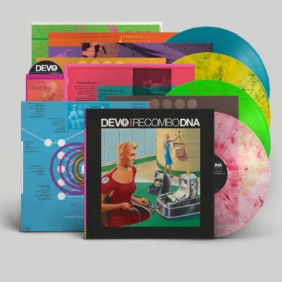 DEVO - RECOMBO DNA (BIG MESS COLOURED 4LP+MINI CD+POSTER)  4 VINYL NEU