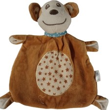 Beauty baby M&Uuml;LLER braun AFFE Schmusetuch Kuscheltuch Schnuffeltuch monkey