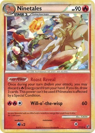 Ninetales 007/123 Blister Exclusives