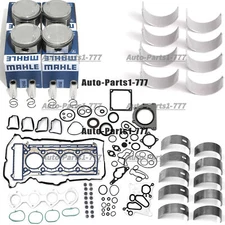 Engine Gasket Pistons Overhaul Rebuild Kit for Mercedes-Benz W203 W204 W211 1.8L