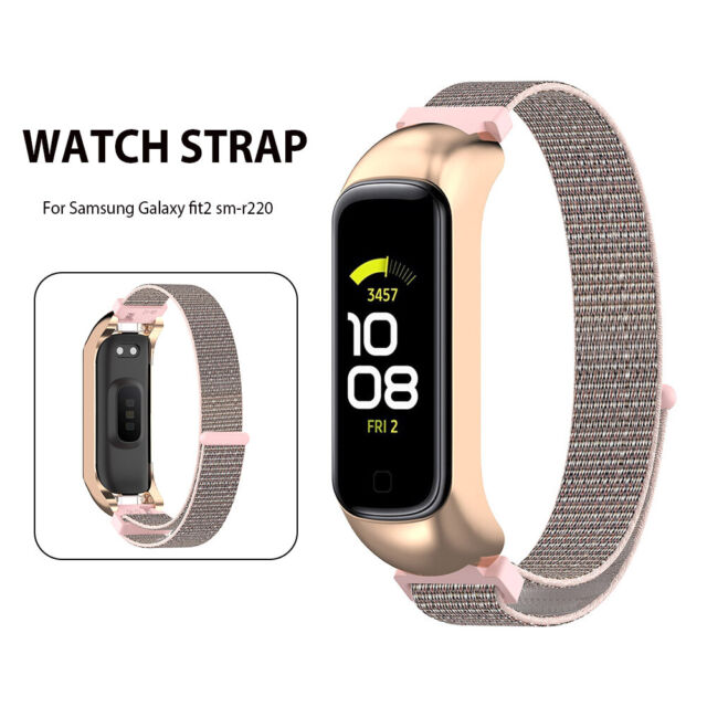 Sports Bracelet Wristband Strap for Samsung Galaxy Fit2 SM-R220 (Pink) ZN9268