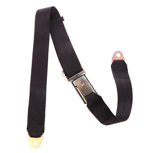 Car Auto Bus Seat Safety Belt Lap 2 Point Adjustable Retractable Univer GS