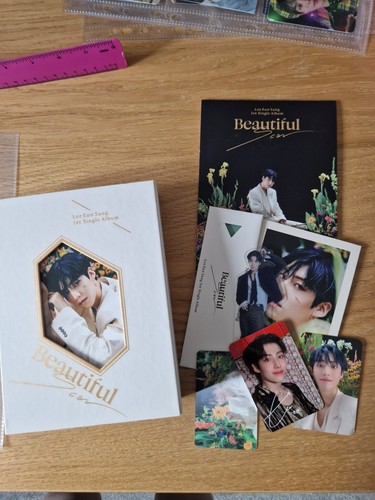 lee Eunsang Beautiful scar solo album with inclusions kpop album younite x1