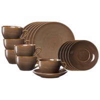 Ritzenhoff&Breker Sahara Kaffeeservice 18-Teilig FüR 6 Personen - Versch. Farben