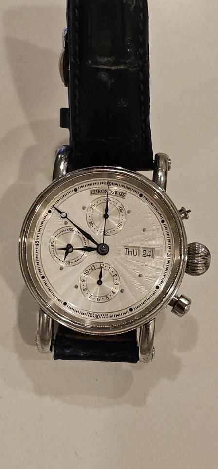 Reloj automático para hombre Chronoswiss Sirius cronógrafo día fecha 42 mm CH-7542-45 Foto 2 de 4