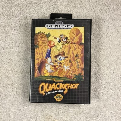 QuackShot Starring Donald Duck Box Only Sega Genesis 1991