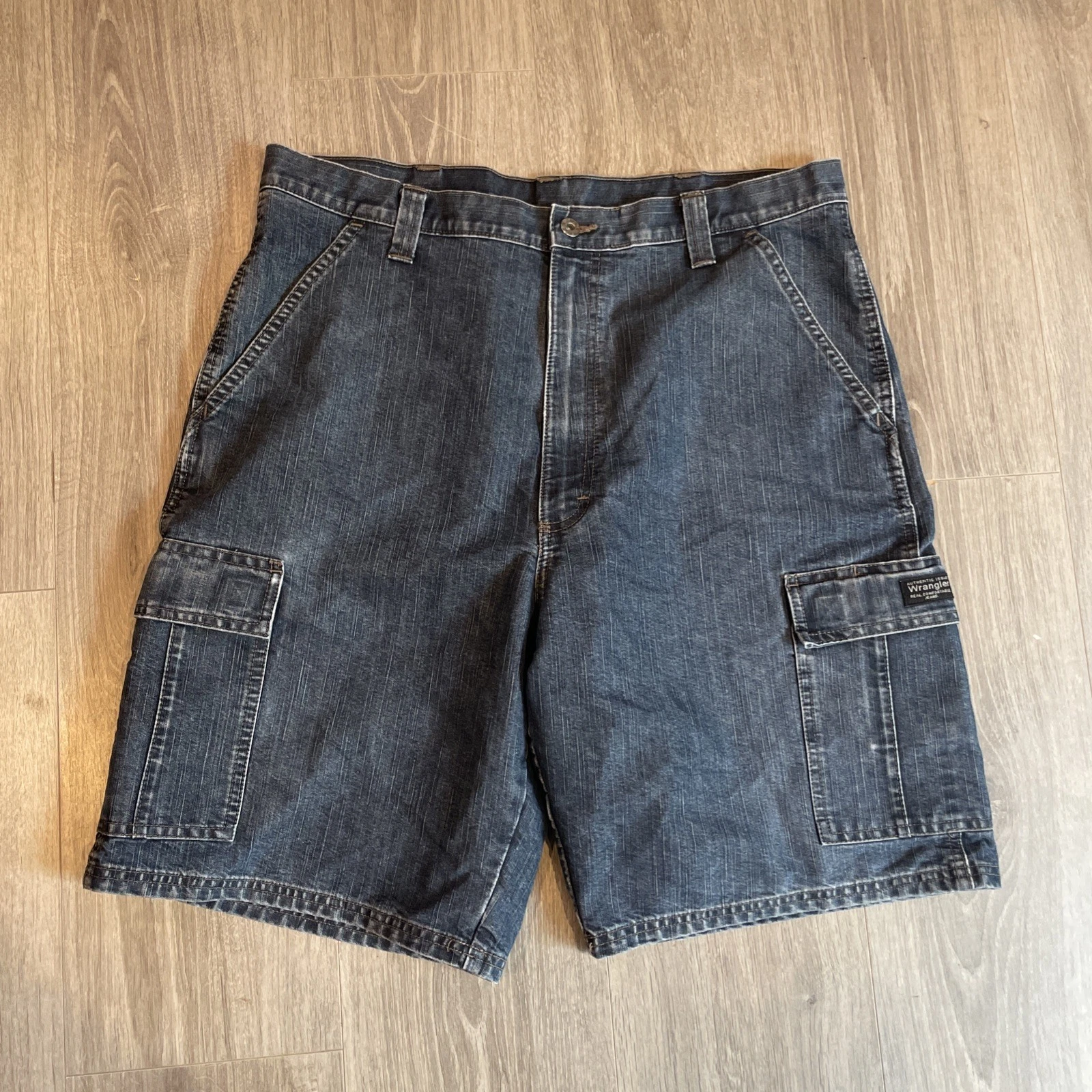 Wrangler Denim Cargo Shorts W36