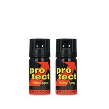 2x Pfefferspray Protect Breitstrahl 40 ml Abwehrspray